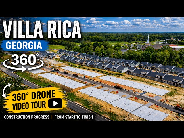 Capturing 360 Construction Progress in Villa Rica, Georgia