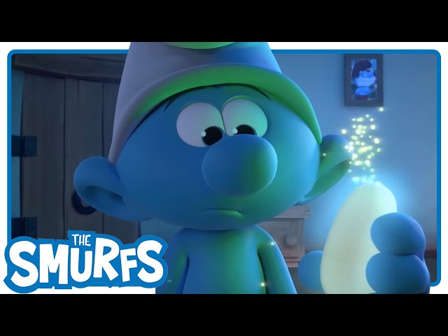 Alien Visitor Hypnotizes Everyone! • The Smurfs 3D • Cartoon movies