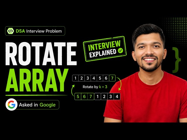 Google Asked This Rotate Array Question | LeetCode 189 Interview Explanation