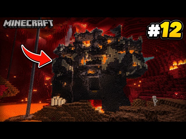 Exploring the Most Dangerous Place in the Nether! 🔥| Minecraft Survival #12 |  Karan Playz |