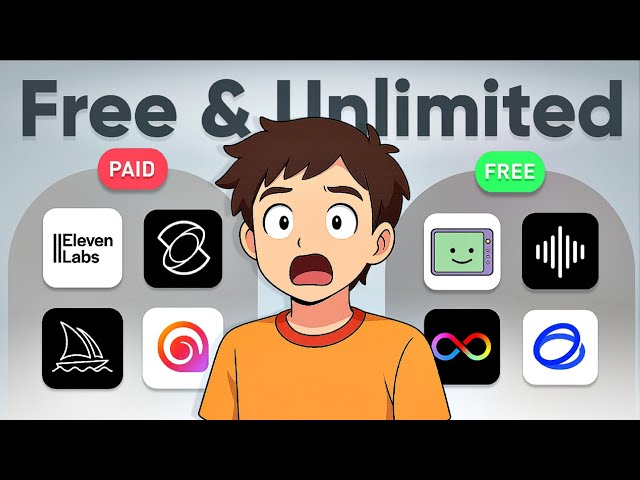 Top FREE AI Tools 🤯 Make Images, Videos & Voice – 100% Free & Unlimited 🎬