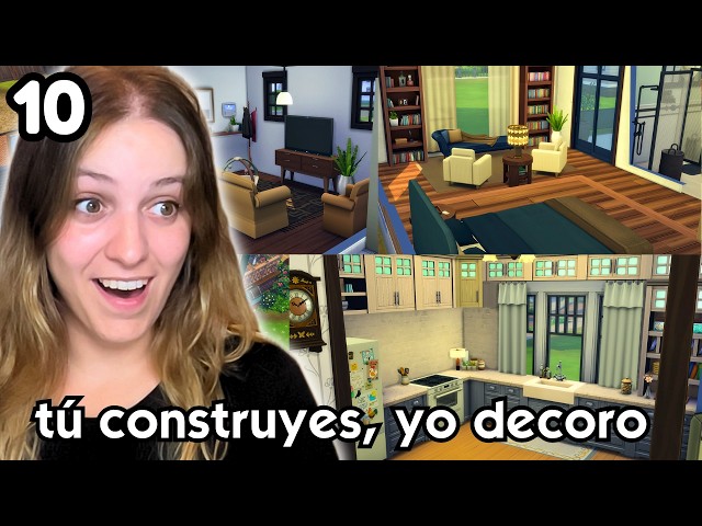 TÚ CONSTRUYES, YO DECORO 😳 SISI || Marta