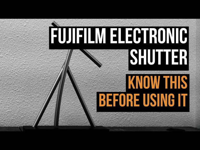 Fujifilm Electronic Shutter: Potential Problems and When to Avoid It