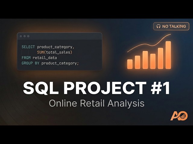 SQL Data Analysis Project From Scratch | Online Retail II (No Talking, Just Code)