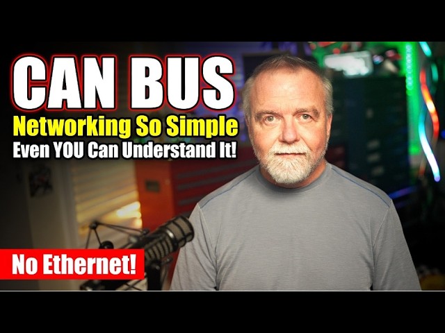 CANBUS – Networking so simple, even YOU can understand it!