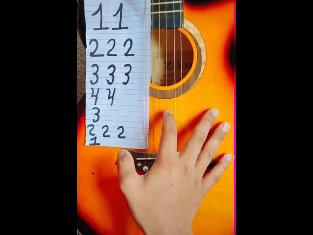 How To Play Guitar In The Beginner🙂