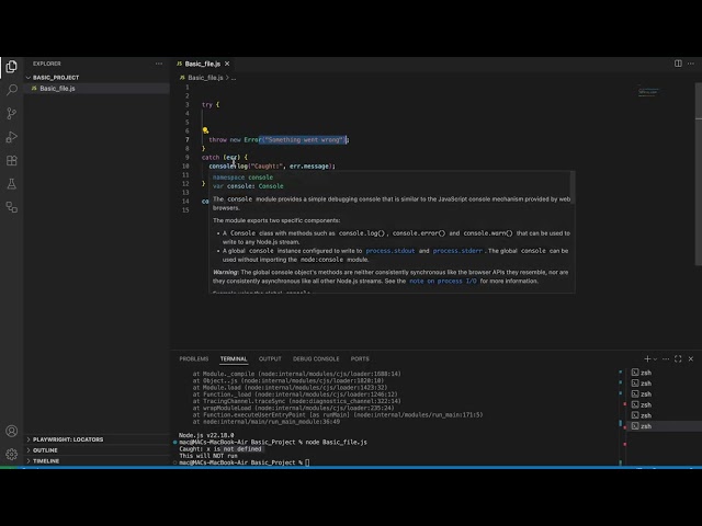 24 | JavaScript throw Keyword Explained | Custom Errors in JavaScript |