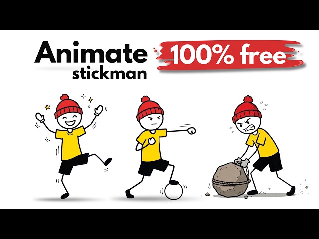 Create Stickman Animation with 100% FREE AI