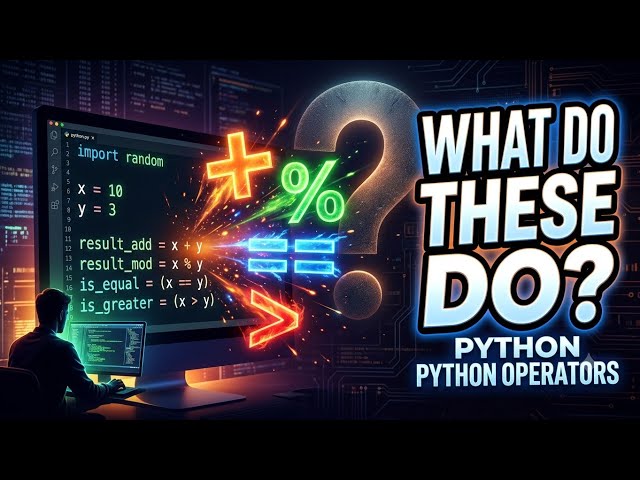 Python Operators Explained in 4 Minutes | Beginner Python for Machine Learning