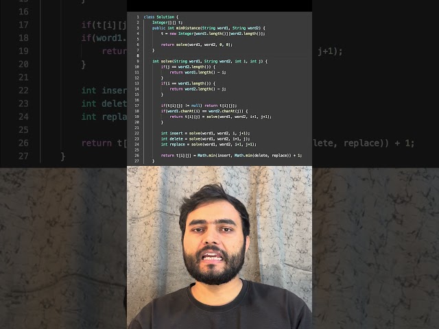 Day 17/365 - LeetCode QS 72. Edit Distance
