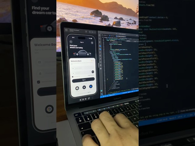 Building a clean & modern Login Screen UI in Flutter 💙