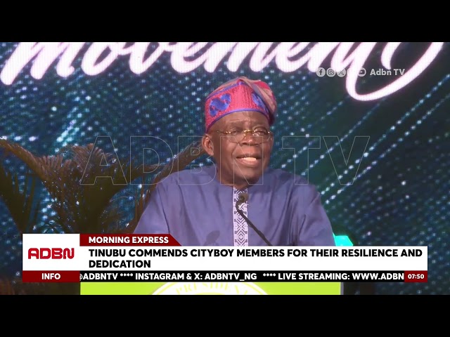 Tinubu Receives CityBoy Movement At Presidential Villa