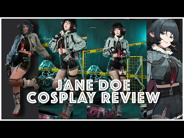 Jane Doe Zenless Zone Zero Cosplay Review and Unboxing [ Uwowo Version ]