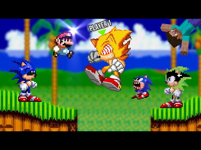 En estos juegos de Sonic puedes usar a CUALQUIER PERSONAJE (Sonic Fleetway, Subconscious Sonic...)