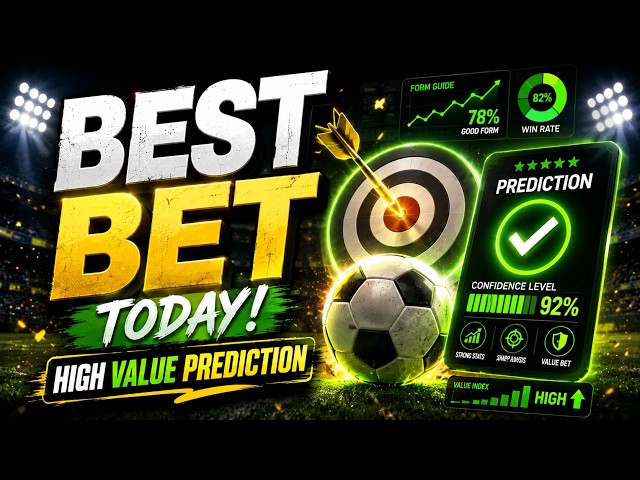 🔥 Football Predictions Today: Single High-Odds Pick! (Best Value Bet) #betwise network #soccer