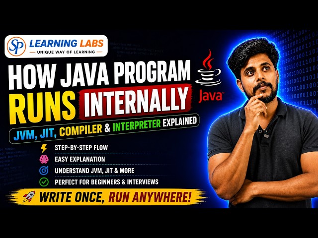 How Java Program Runs Internally | JVM, JIT, Compiler & Interpreter Explained | Java Tutorial