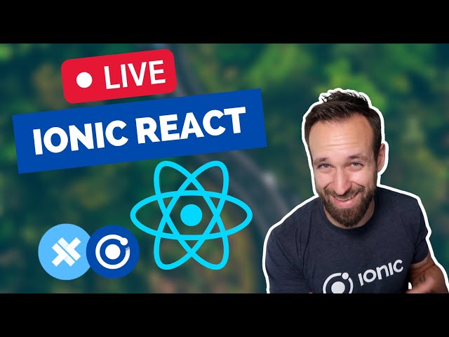 🛑 Ionic React Apps for iOS, Android and the Web!
