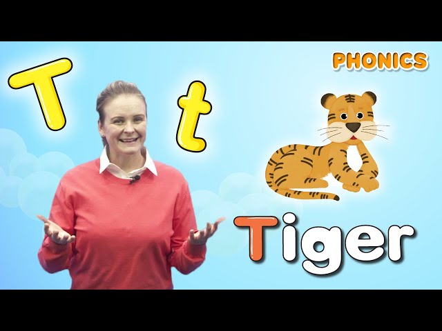 Phonics Step 1 | Alphabet | Lesson 10 (Ss, Tt) | 4 Step Phonics