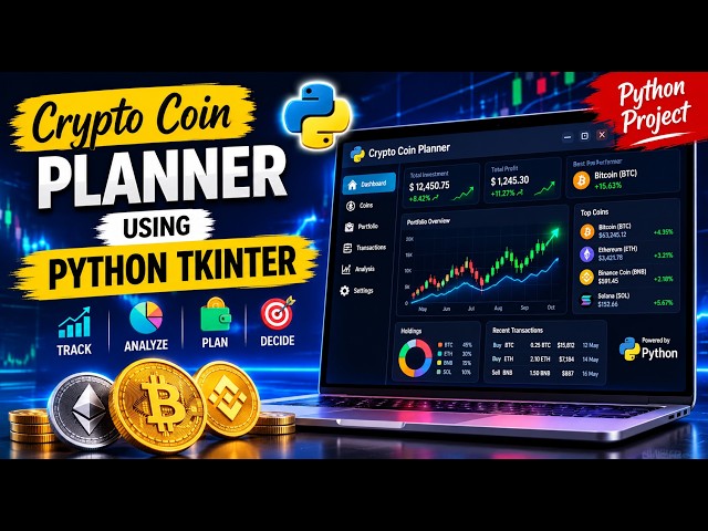 Crypto Coin Planner Using Python Tkinter