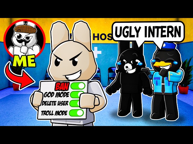 Going UNDERCOVER as an INTERN with ADMIN... (Animal Hospital)