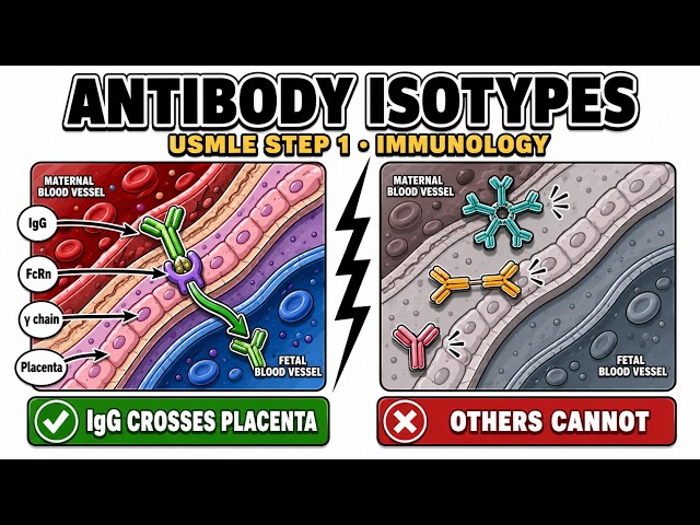 Humoral Immunity & Antibody Isotypes | IgM, IgG, IgA, IgE + Hyper-IgM | USMLE Step 1