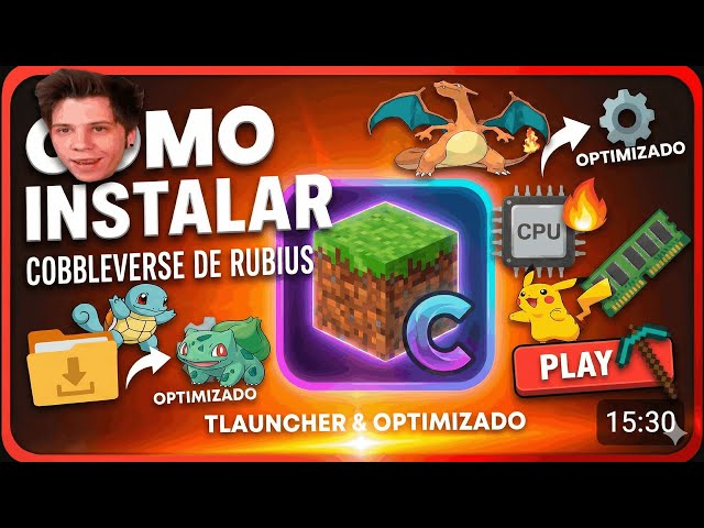 Descargar Modpack de RUBIUS (Cobbleverse) para TLAUNCHER + Optimización