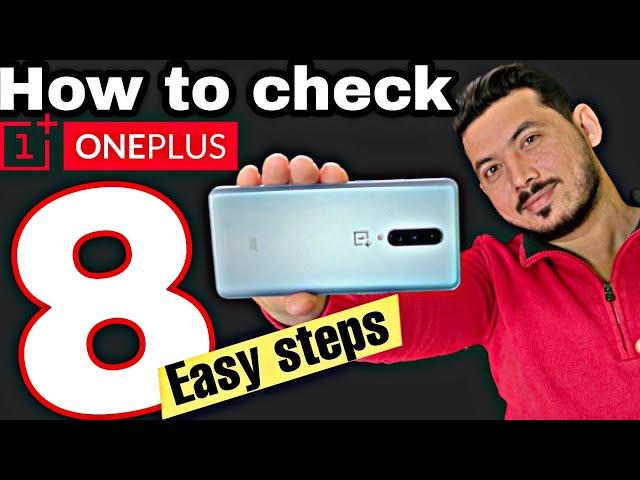 How to check oneplus 8|Check if your OnePlus 8 is Genuine!