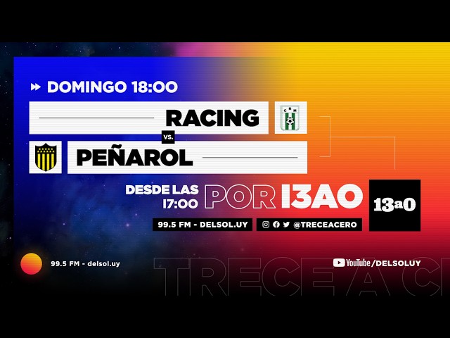RACING vs PEÑAROL- TORNEO INTERMEDIO 2026- 13a0 - 12/7/2026