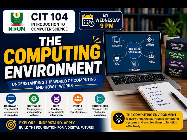 CIT104: Introduction to computer science