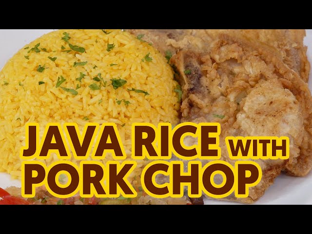 Java Rice with Pork Chop
