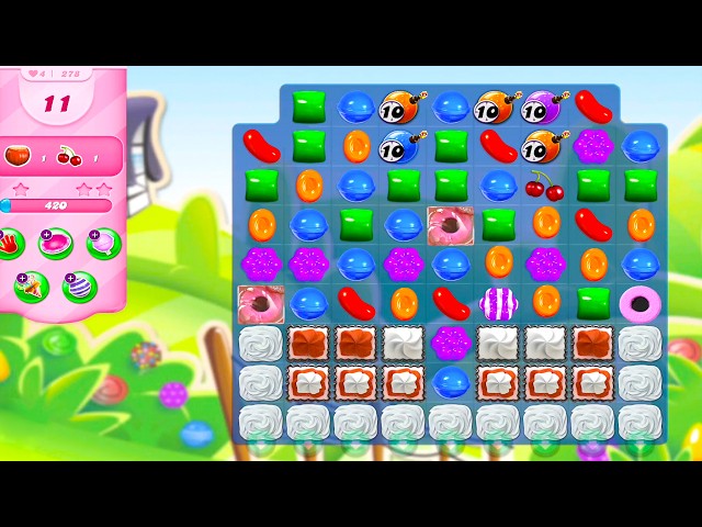 Classic Candy Crush Gameplay: Solving the Most Difficult Levels