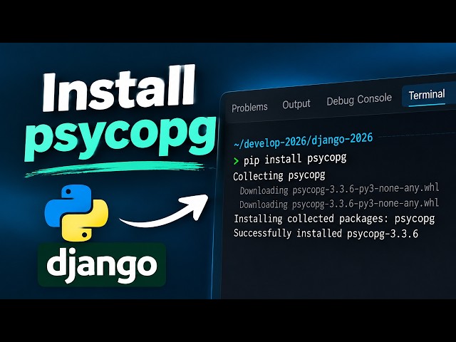 Learn Django | How to use Django with Postgesql Database | Episode 2