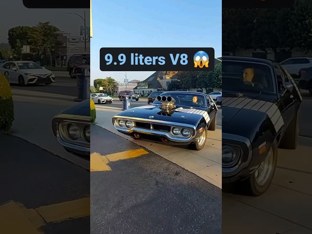 9.9al V8 Plymouth Roadrunner: Muscle Car Beast