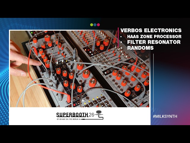 Verbos Electronics presenta 3 nuevos módulos en Superbooth 2026