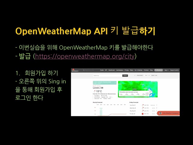 [SWTT] Python과 opan API를 활용한 간단한 날씨확인