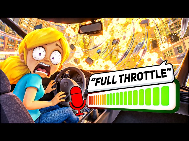 driving a car using only my voice
