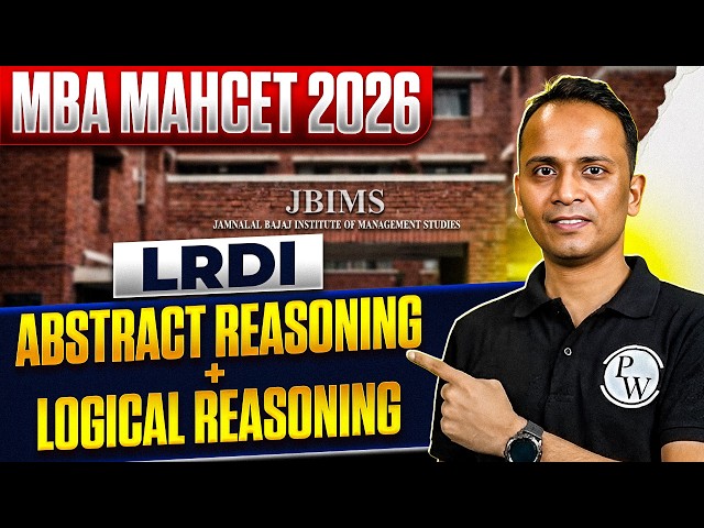 MBA MAHCET Preparation 2026  | Abstract Reasoning + Logical Reasoning