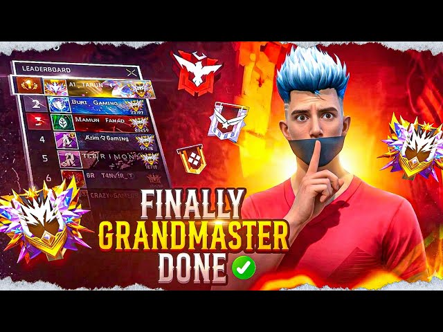 Finally Grandmaster in Just 50 Matches 🥶Season 51 | Rank Pushing Tips & Tricks | GW TARUN