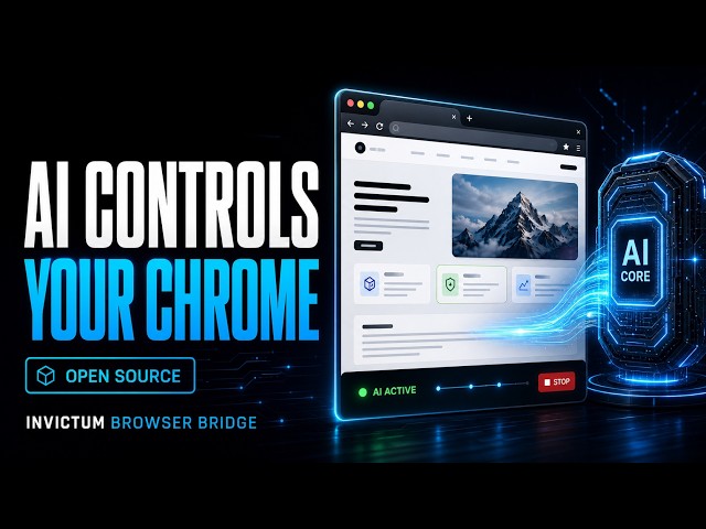 Open-Source Chrome Control for AI Agents — Invictum Browser Bridge