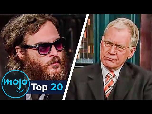 Top 20 Most Memorable David Letterman Moments