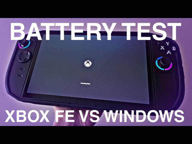 LEGION GO 2 BATTERY TEST – Xbox Mode vs Windows 11 (Shocking Results!)
