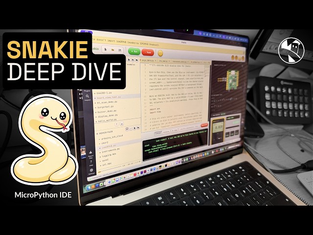 Meet Snakie - the Robotics-first MicroPython IDE