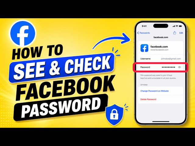 How to See Facebook Password in Mobile (Check Facebook Password)