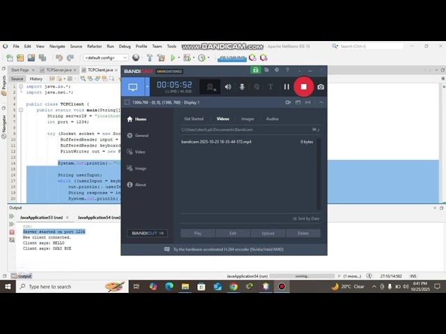 TCP vs UDP in Java Socket Programming | Client - Server Communication Explained with Code