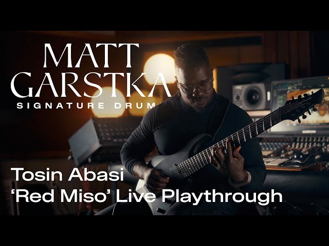 Tosin Abasi "Red Miso" Live Playthrough - Matt Garstka Signature Drums