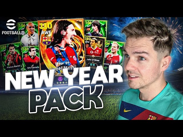 110 MESSI New Year Pack Details in eFootball 2026