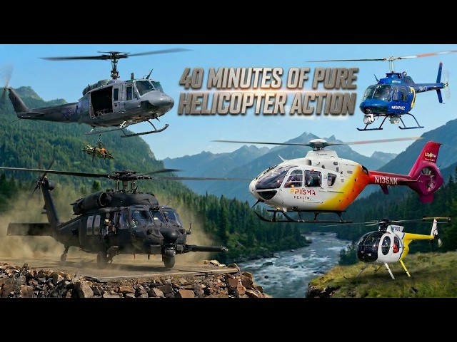 40+Minutes of Pure Helicopter Power 🚁 Ultimate Rotorcraft Compilation