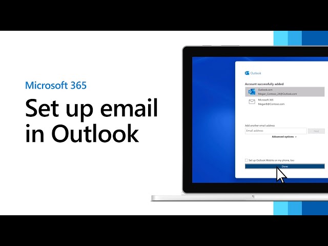 Set up email in Outlook
