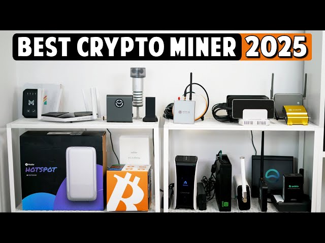Which is the Best Crypto Miner 2025? 4 Top DePIN Picks for Passive Income