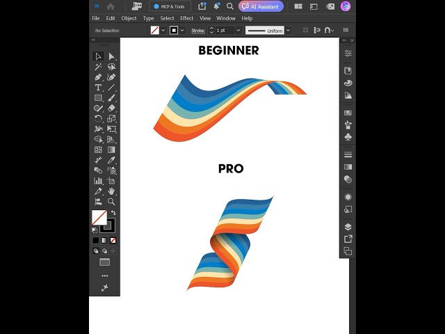 Adobe Illustrator 2027 Tips – How Professionals Create Twisted Ribbon Effect Illustrator
